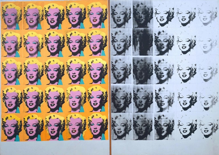 Andy Warhol’s Marilyn Diptych
