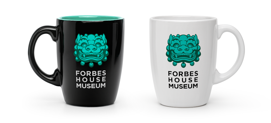 Design de mug pour Forbes House Museum
