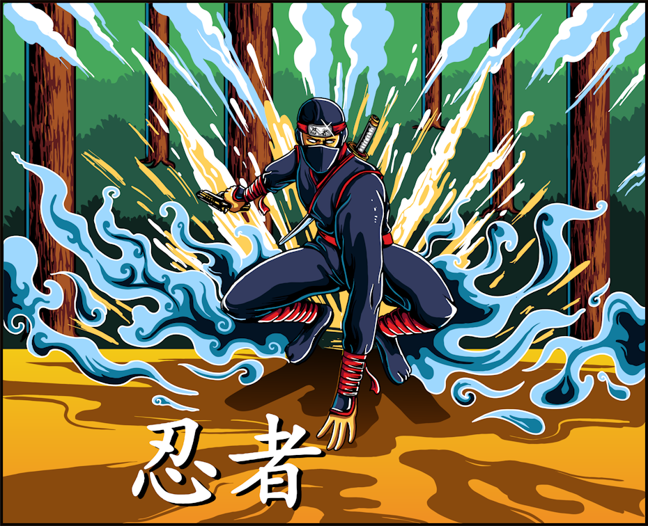 ninja illustration