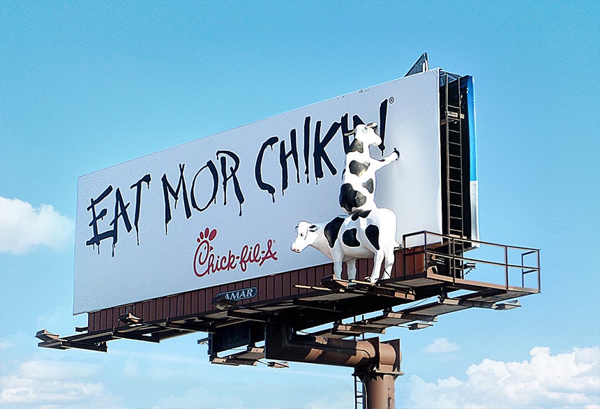 Chick-Fil-A billboard