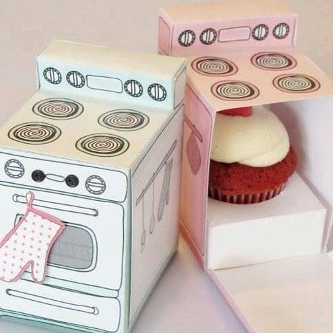 Cupcake oven packaging