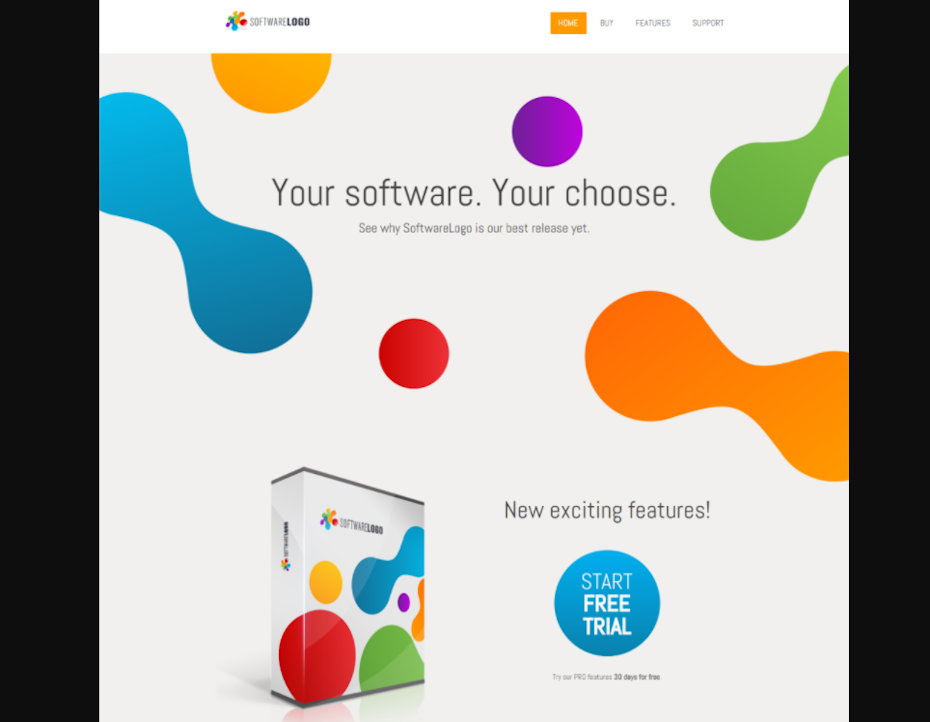 concepto de diseño web de software