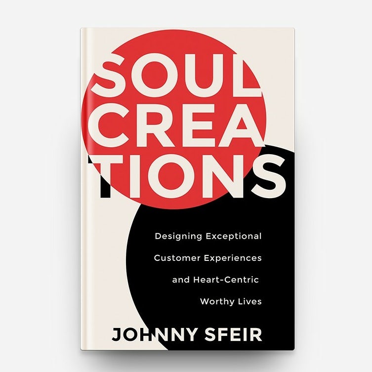 Black, white and red book cover with prominent text