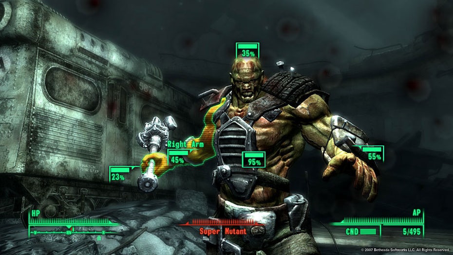 Screenshot of Fallout 3 gameplay