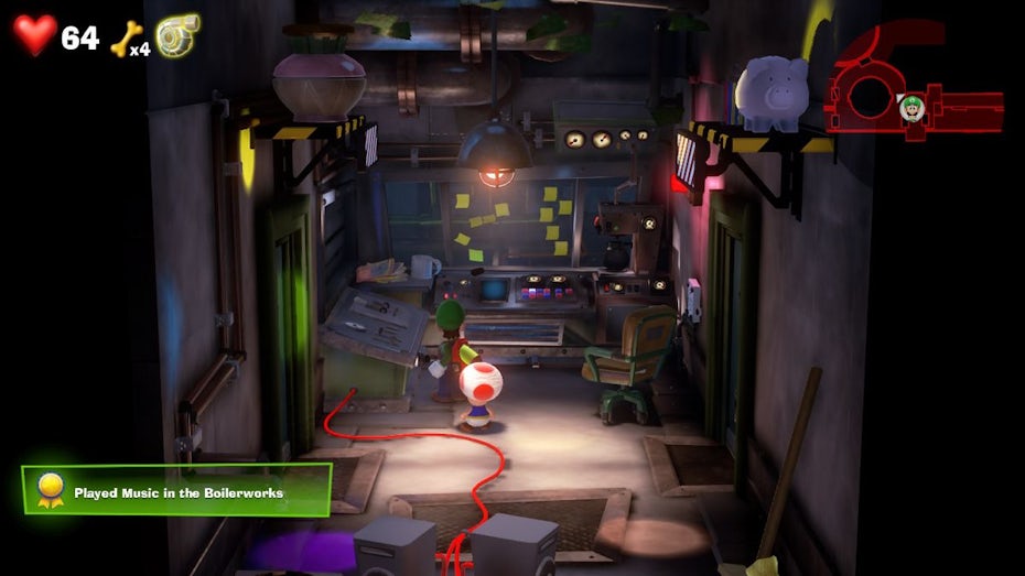 Luigi’s Mansion 3 gameplay screenshot