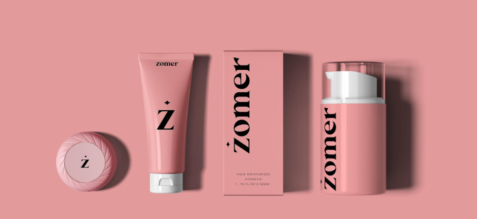 Zomer skincare packaging