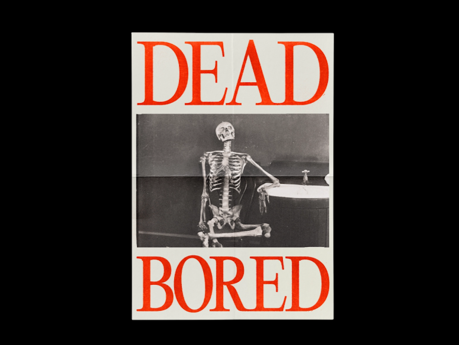 Brutalist poster design