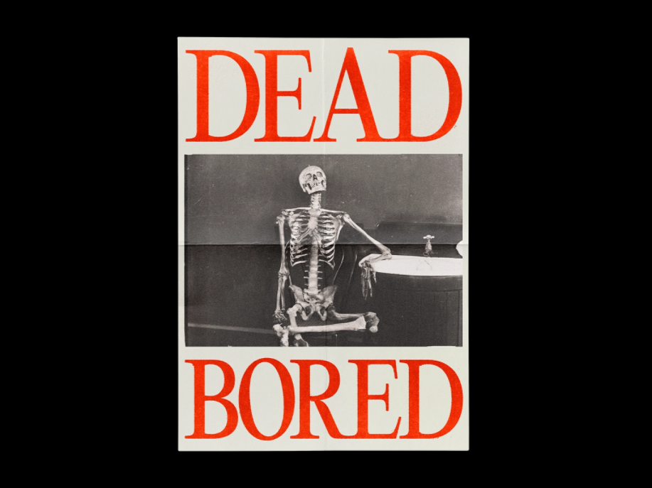 Brutalist poster design