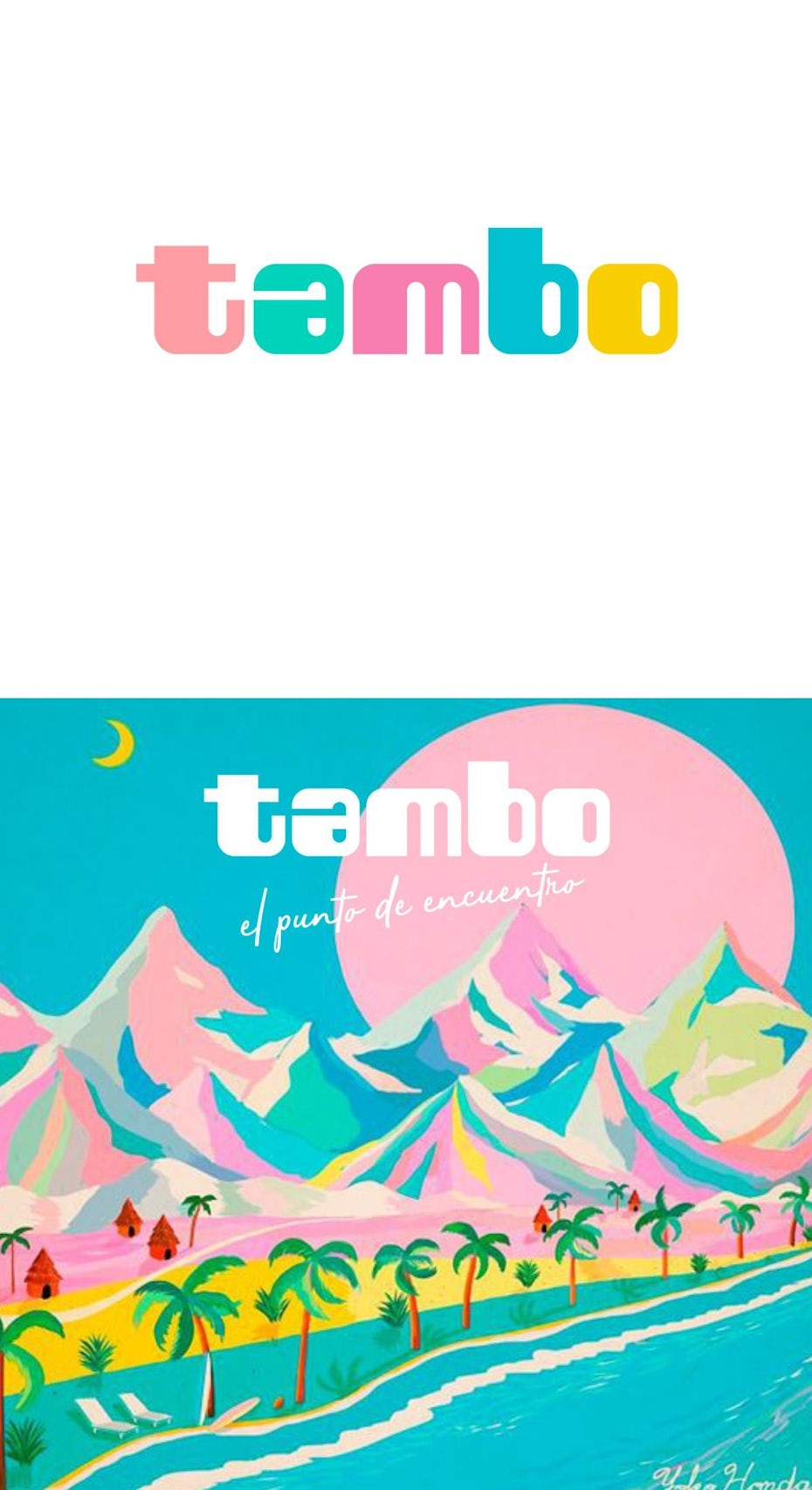 Tambo typography logo