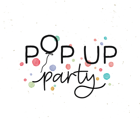 Logo design for party decor brand