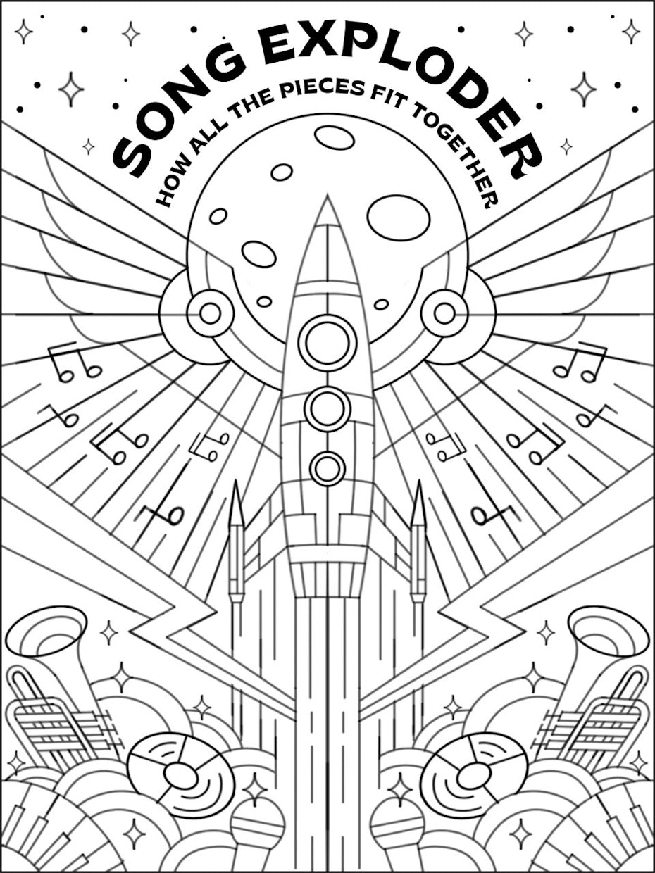 Initial Song Exploder poster concepts by Skilline