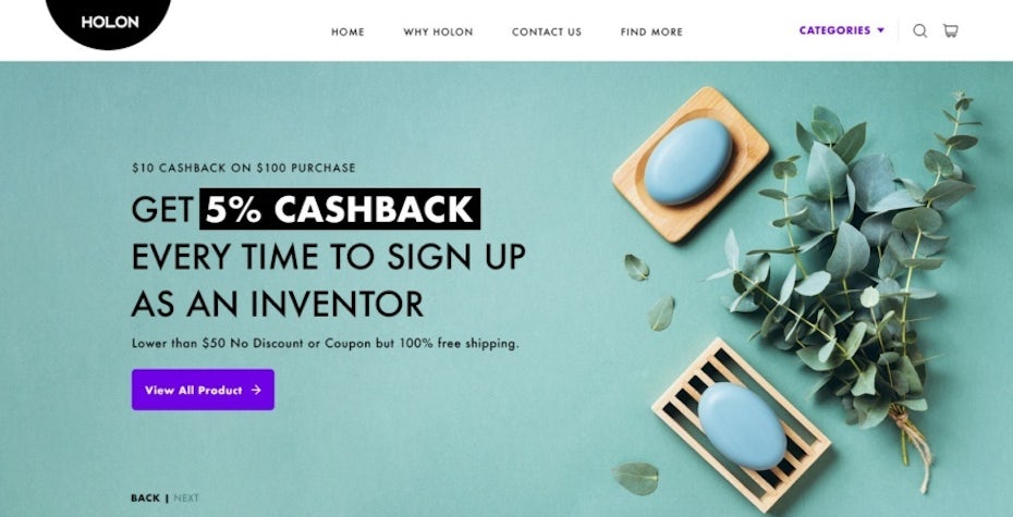 Homepage Design Ideas: 25 Examples And Inspiration - 99Designs