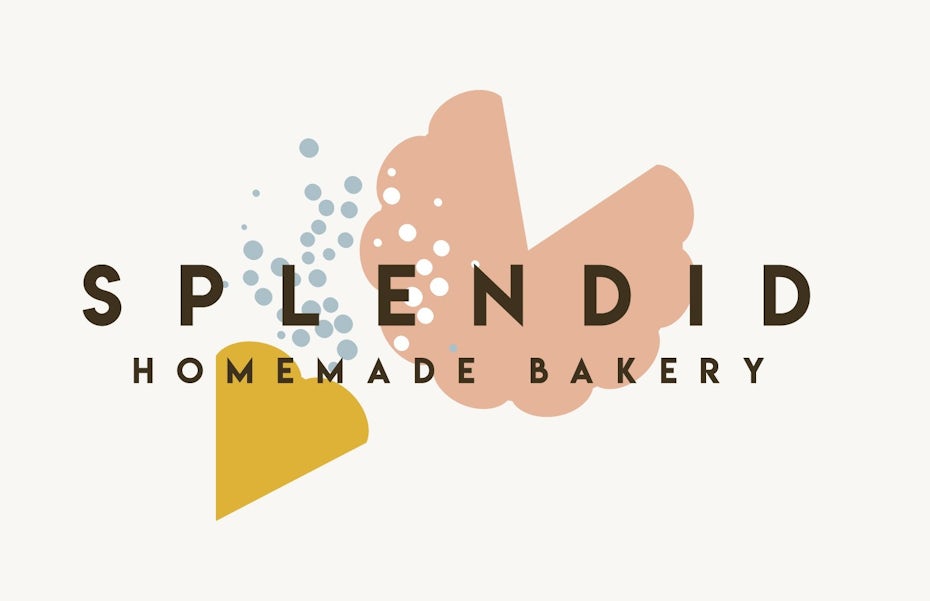 formas de productos horneados para el logotipo de panadería