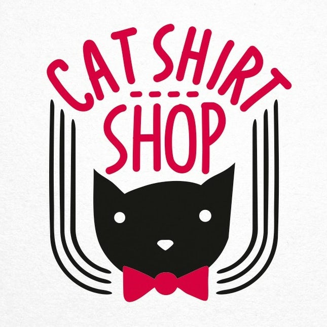 cat shirt shop logo