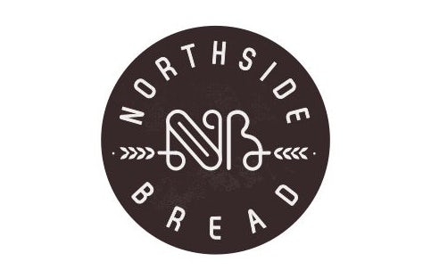 Outline of the initials of the brand shaped like a bread