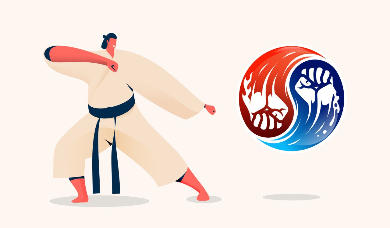 martial arts logos