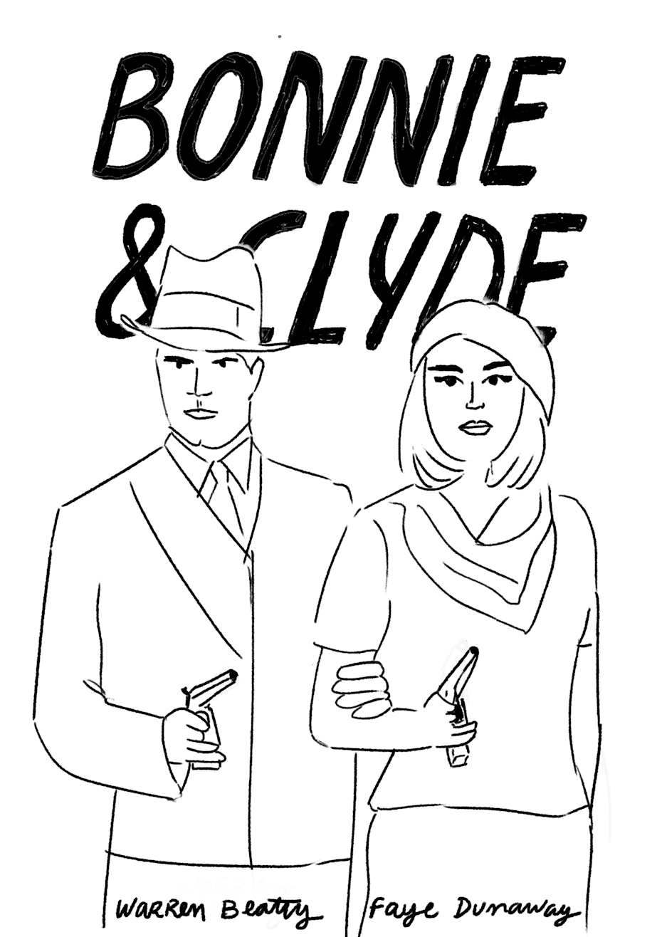 60s posters sketches