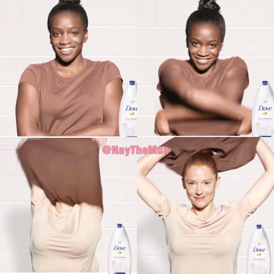 Une des pires campagnes marketing de tous les temps: la publicité raciste de Dove