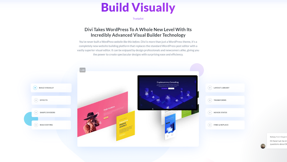 Divi screenshot