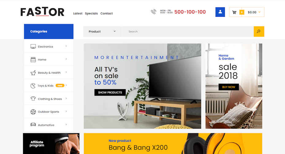 Fastor Shopify Theme