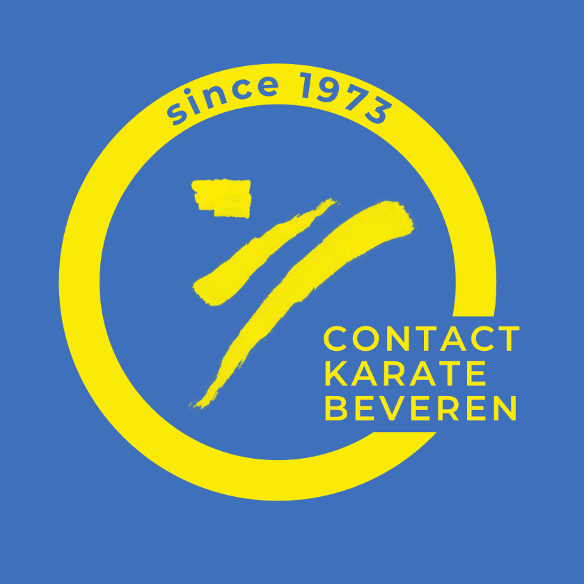yellow and blue logo of an abstract body in motion