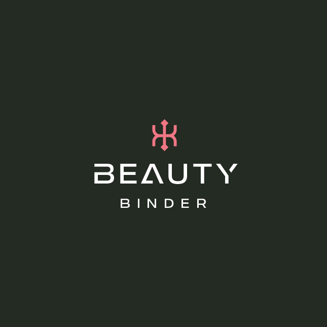 Reflected monogram for beauty brand