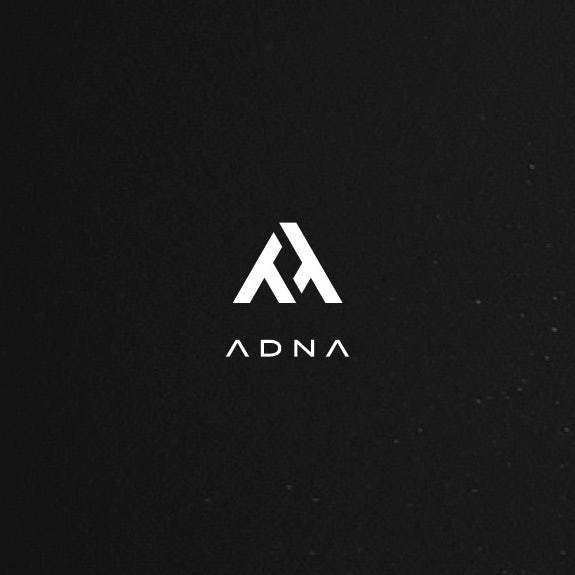 Triangular monogram logo design
