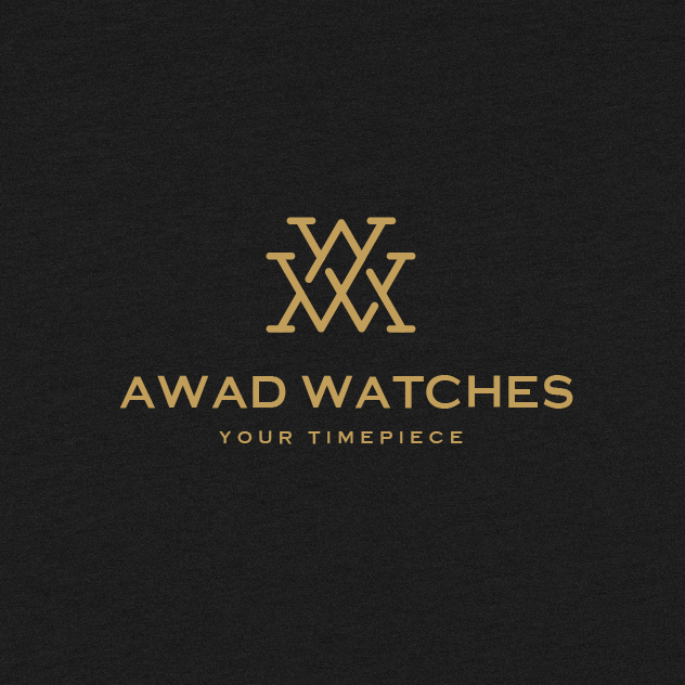 Monogram logo design for watch brand