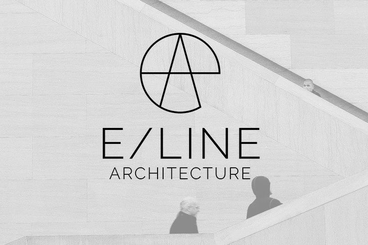 Geometric monogram logo design