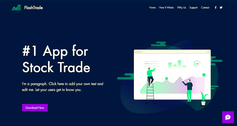 Screenshot of best Wix templates 2021