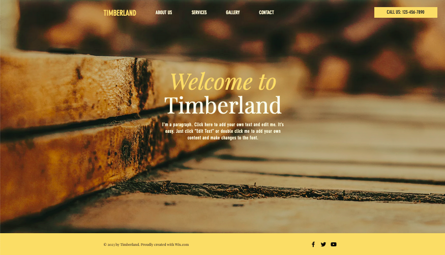 Screenshot of best Wix templates 2021