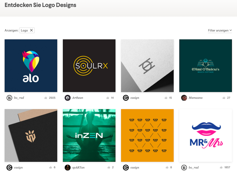 logodesigns auf 99designs