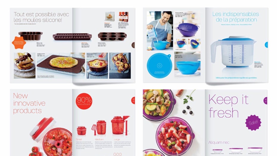 Tupperware branding