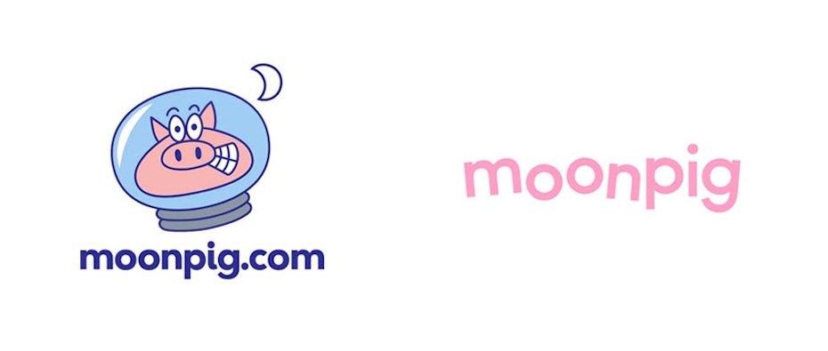 Moonpig branding