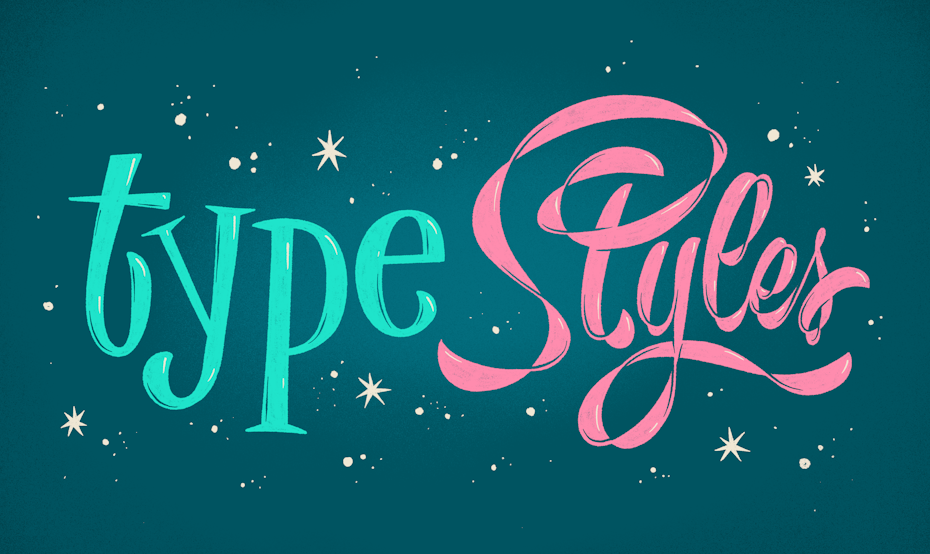 lettering styles introductory image