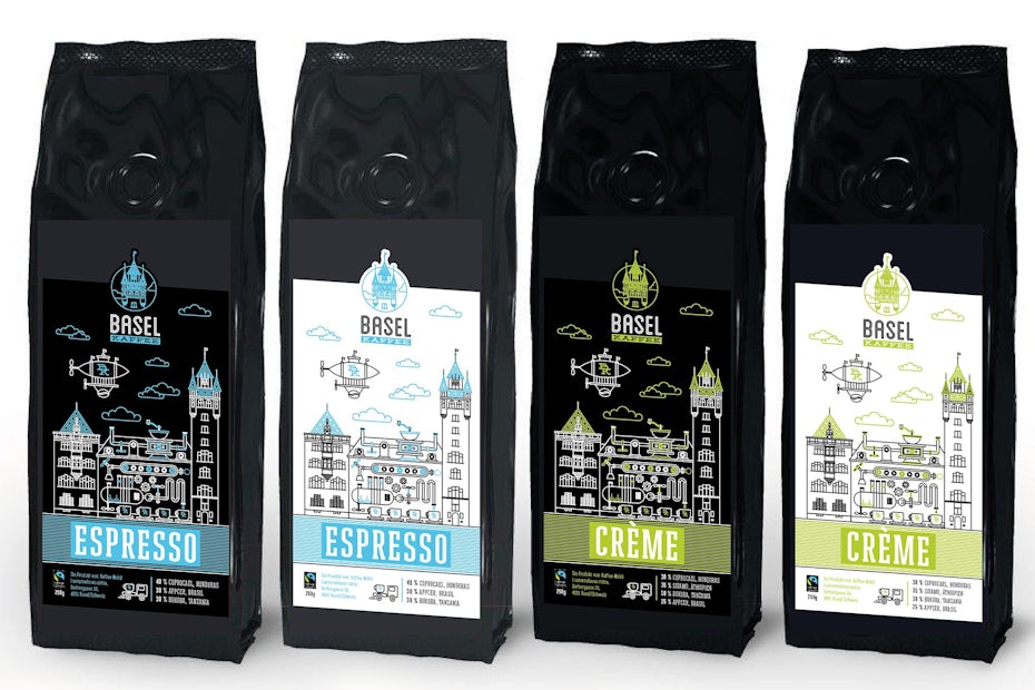 basel coffee packaging design