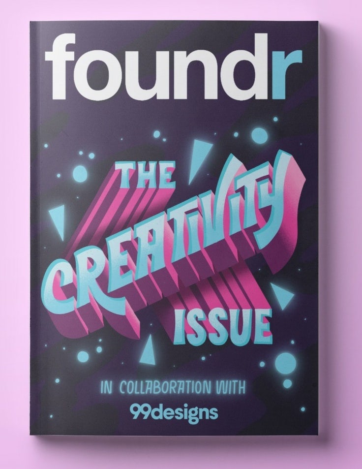 cover of the foundr, the creativity issue