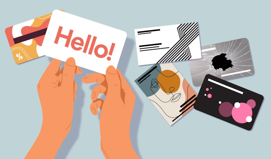 8 eye-catching business card trends for 2022