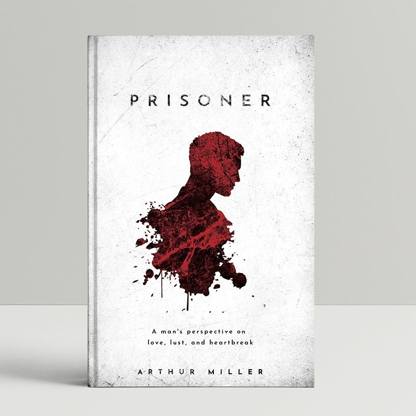 Splatter paint book cover design