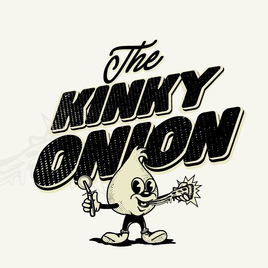 Retro onion logo