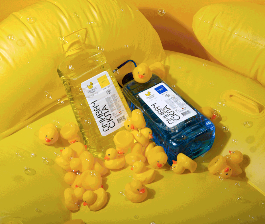Duck for Organic Prink windshield cleaner