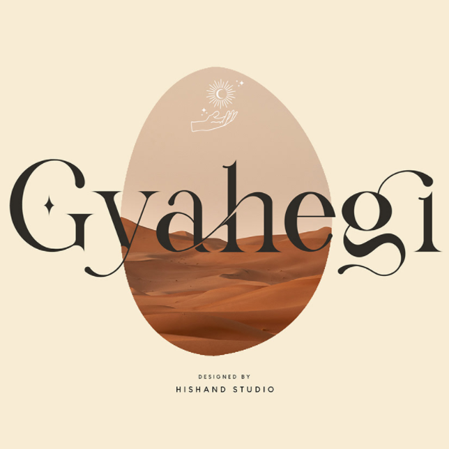 Modern font design gallery
