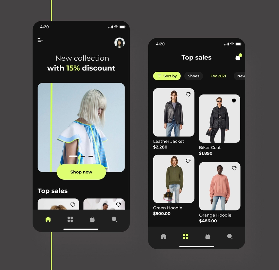 thiết kế ứng dụng không đối xứng
