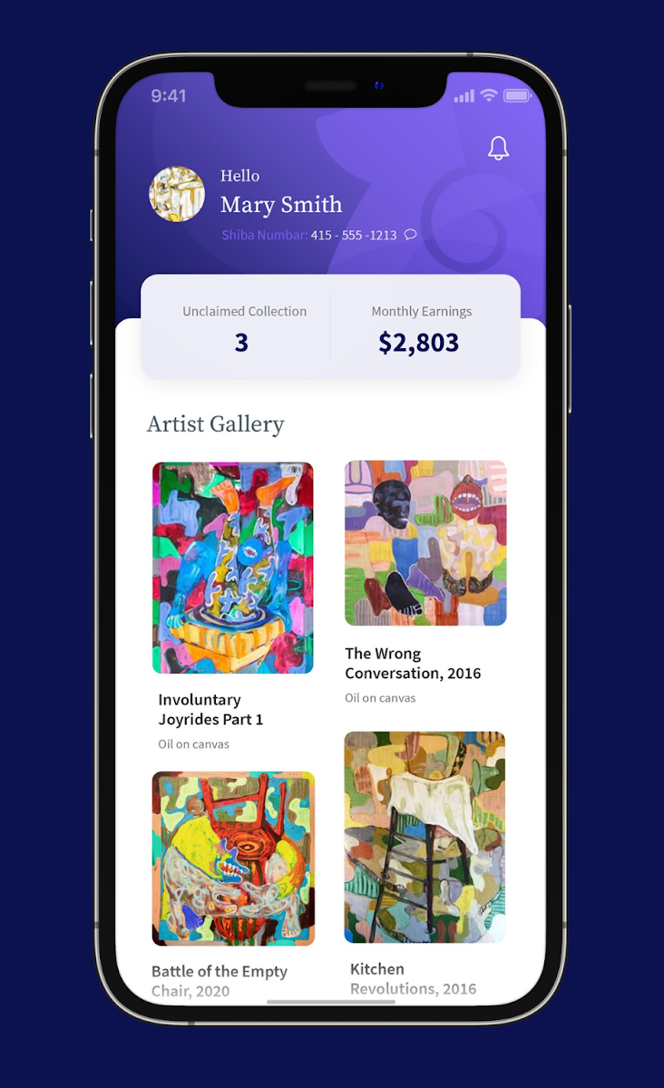 asymmetrical app design