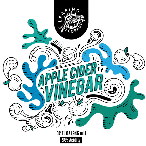 Label design with abstract shapes