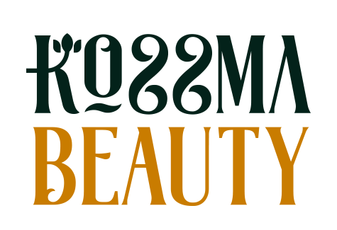 Decorative logo design with Arts and Crafts style lettering