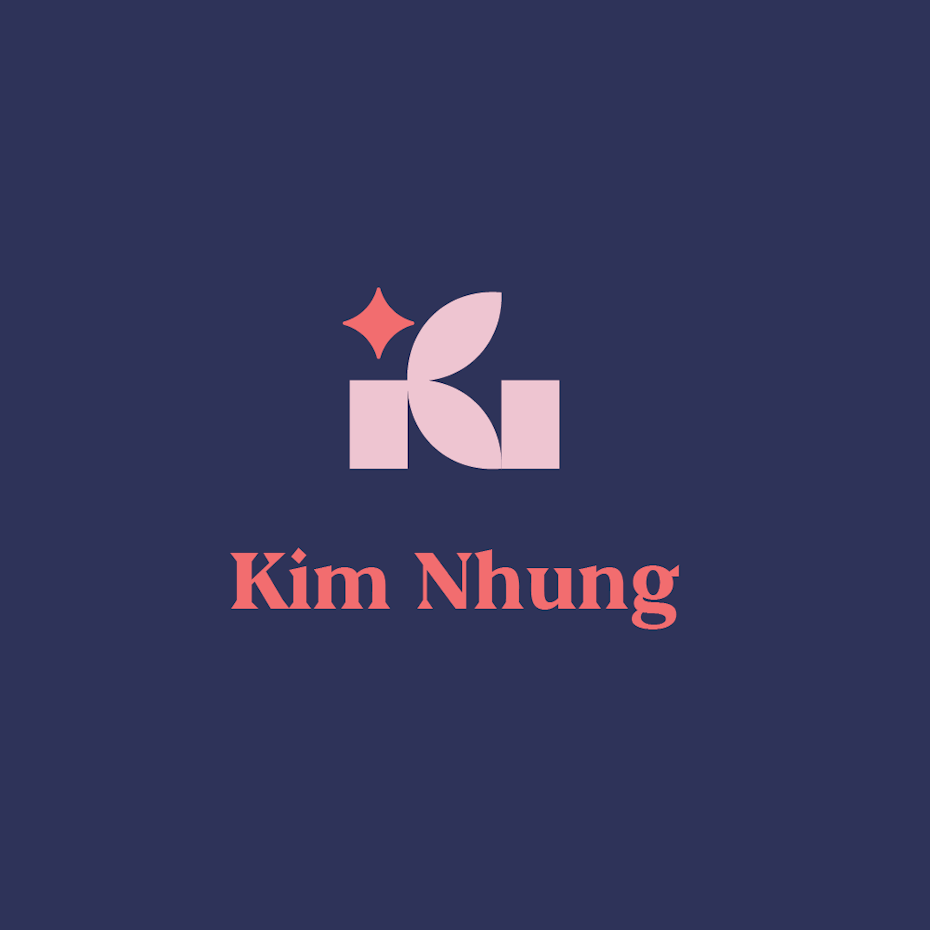 Geometric monogram logo