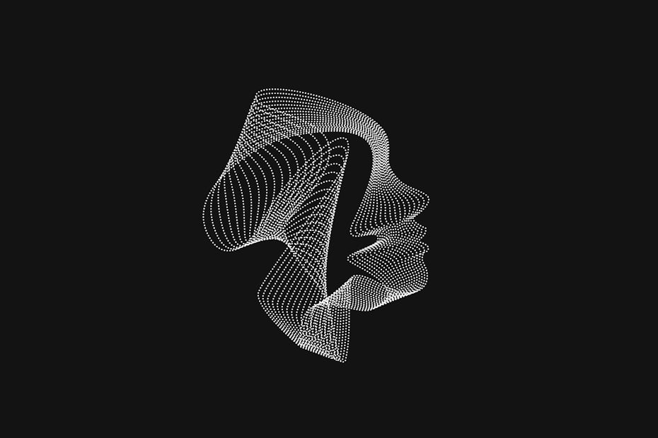 Parametric abstract logo design