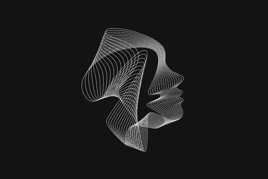 Parametric abstract logo design