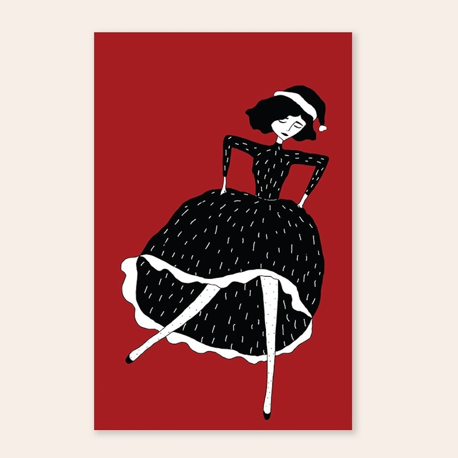 Unique Christmas Card design